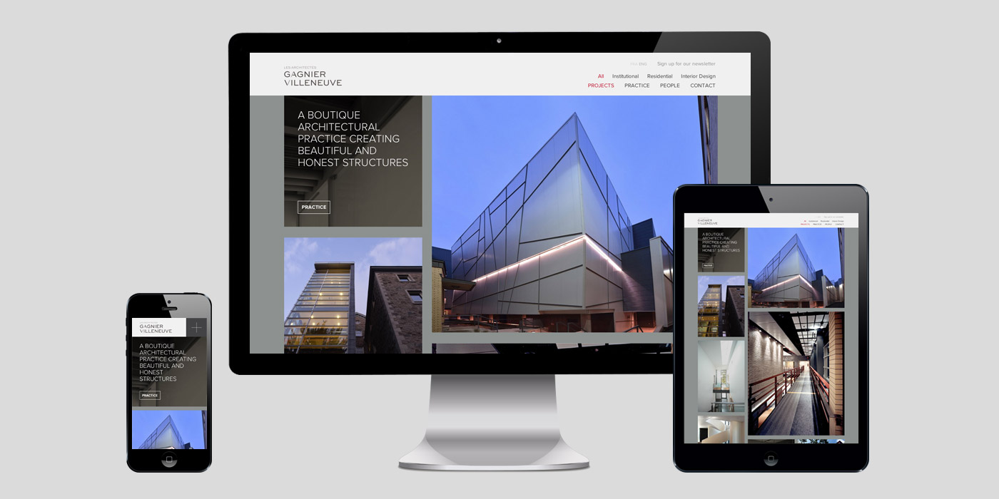 Gagnier Villeneuve website