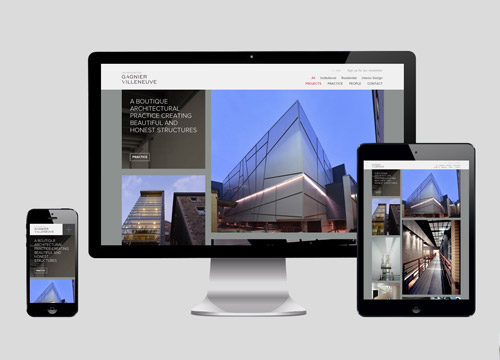 Gagnier Villeneuve website
