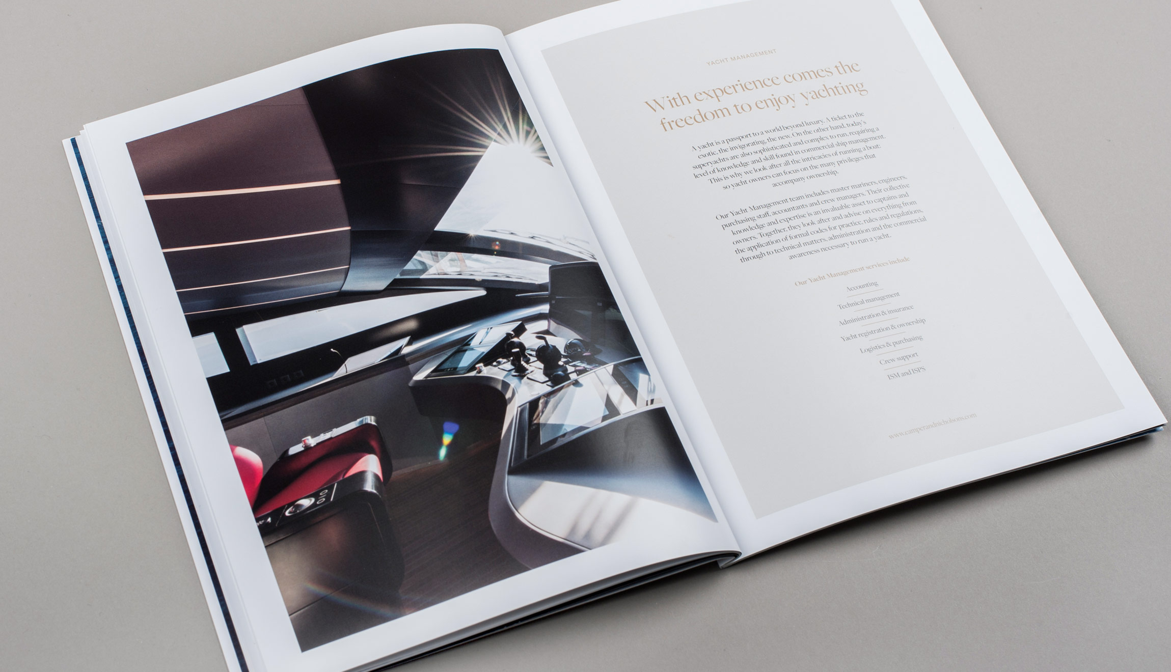Camper & Nicholsons corporate brochure