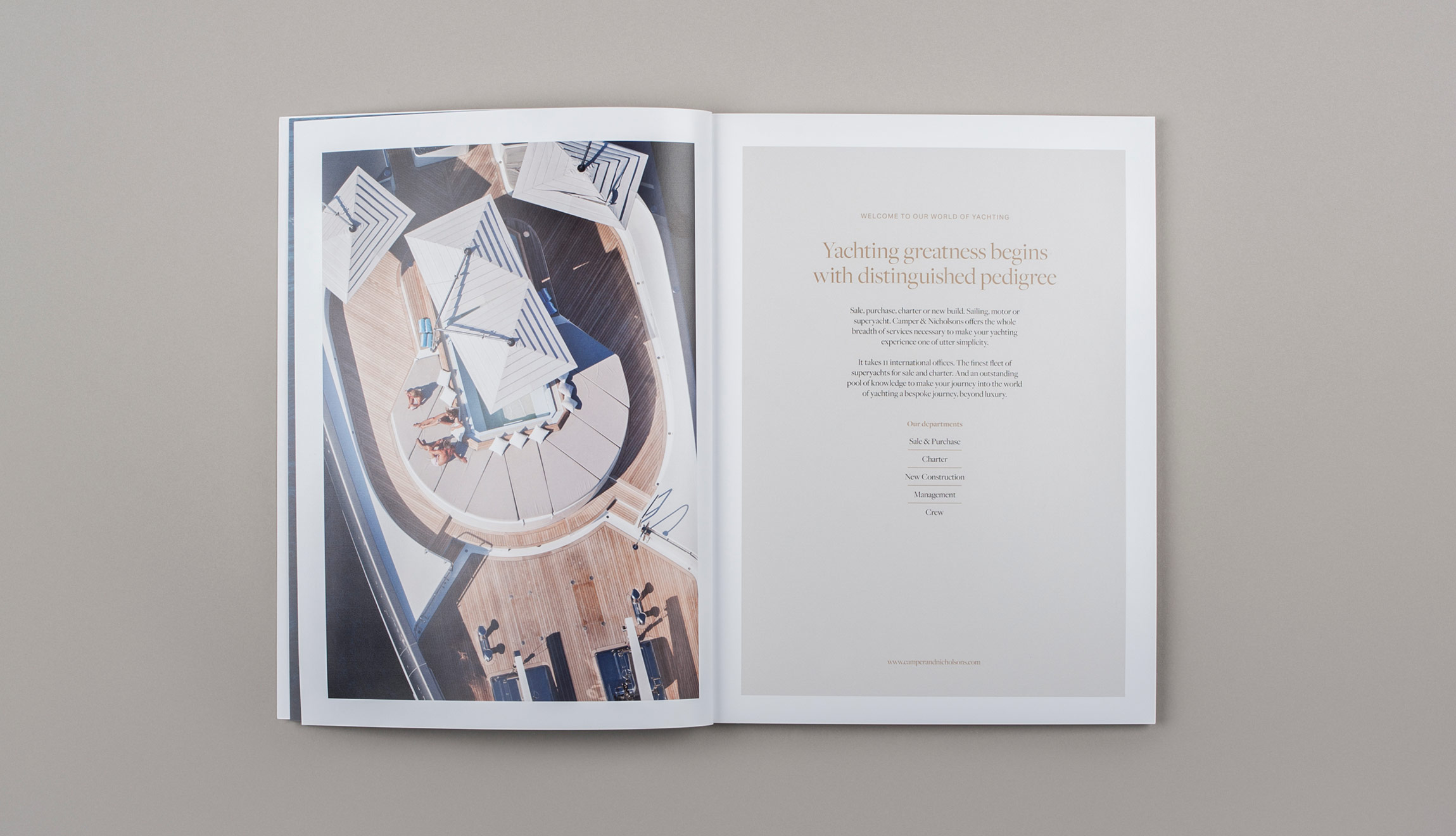 Camper & Nicholsons corporate brochure
