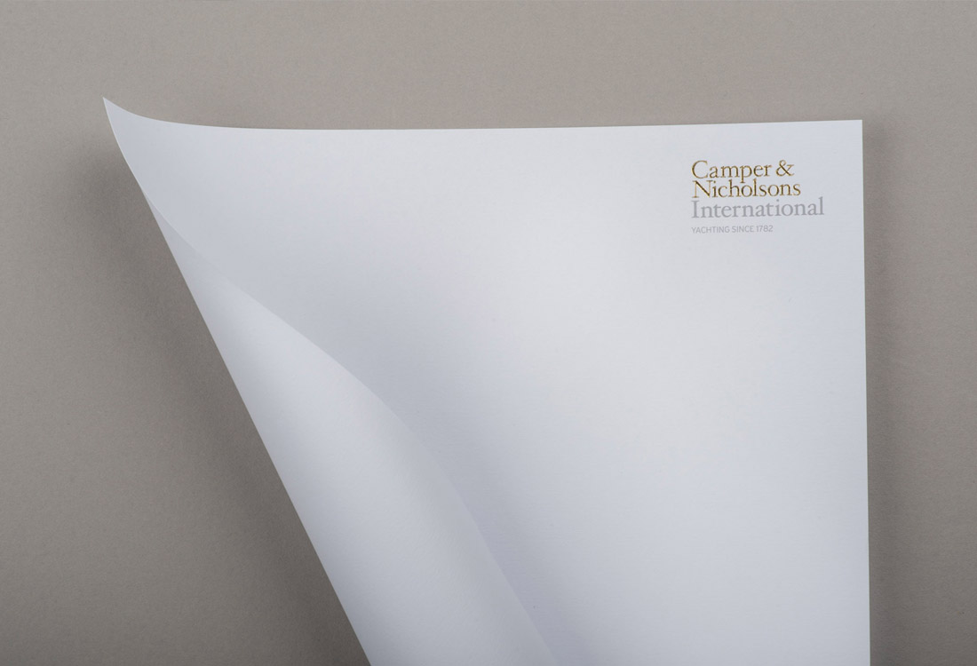 Camper & Nicholsons International stationery set