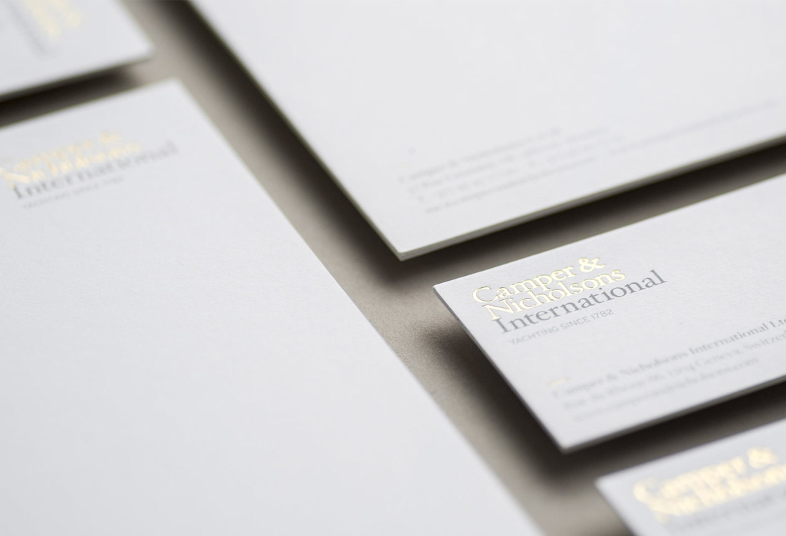 Camper & Nicholsons International stationery set