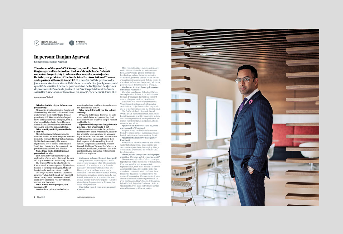 The Canadian Bar Association's National Magazine
