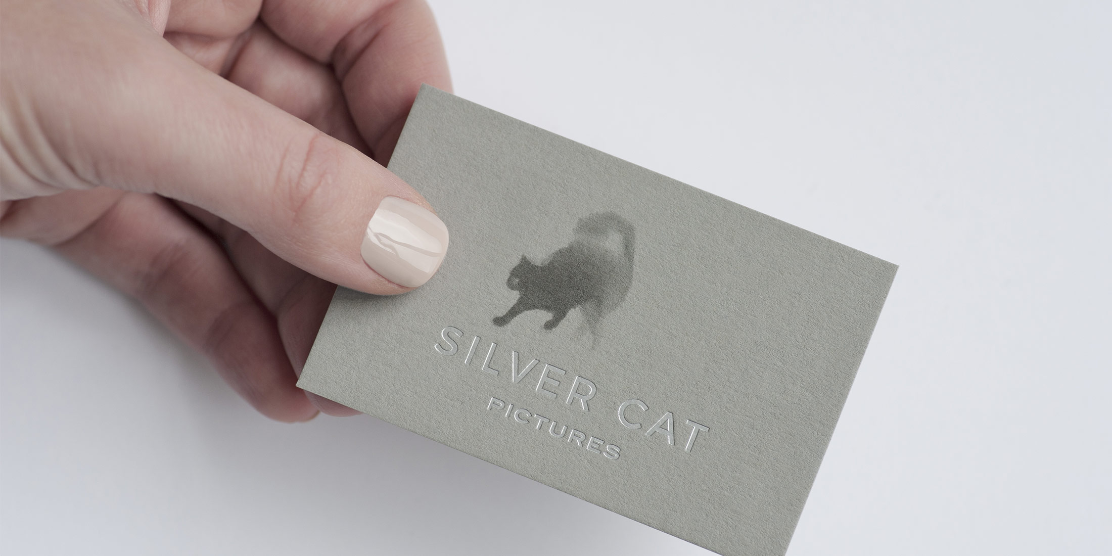 Business card for Silver Cat Pictures