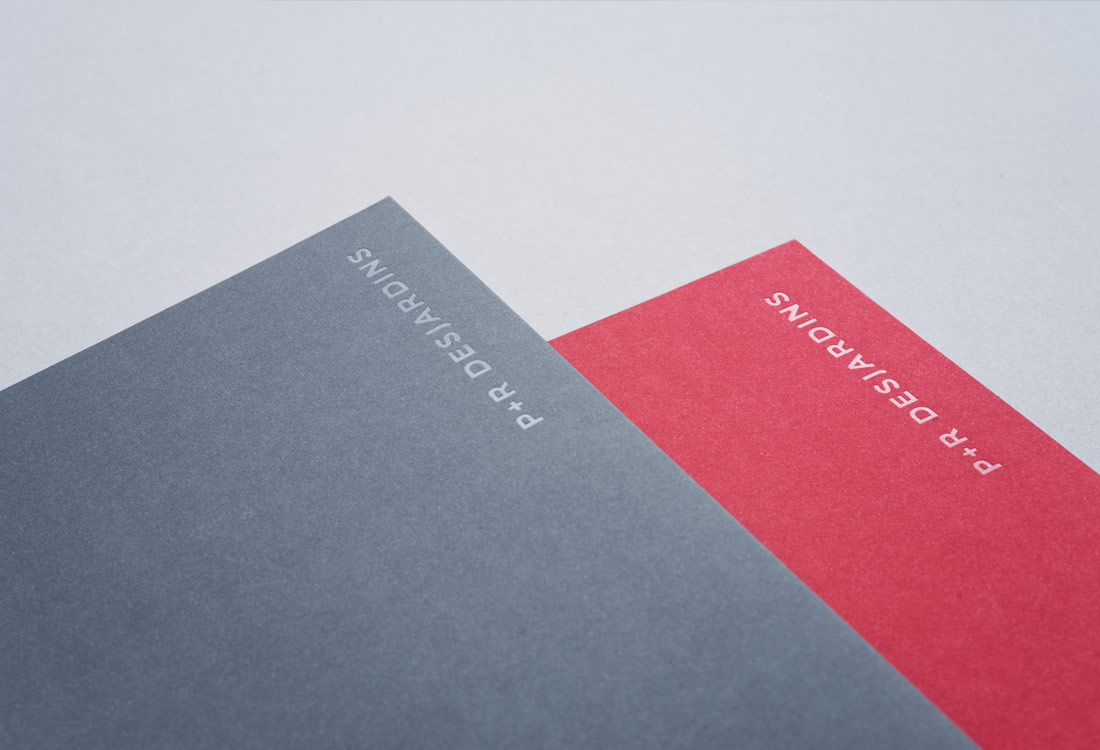 Print collateral for P&R Desjardins