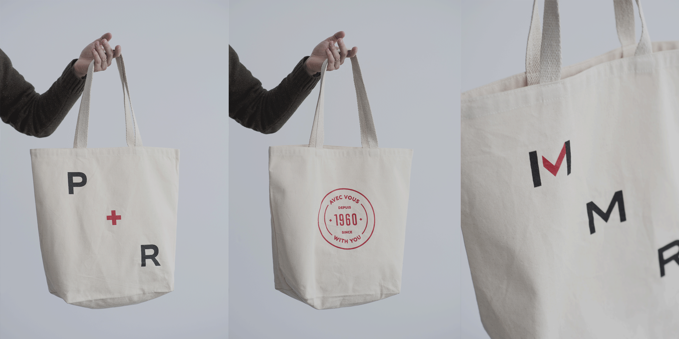 Tote bags for P&R Desjardins and MMR