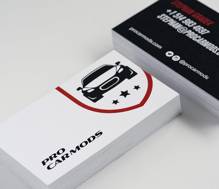 ProCarMods business cards