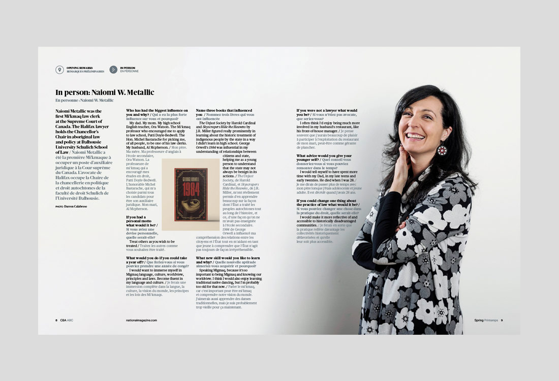 The Canadian Bar Association's National Magazine