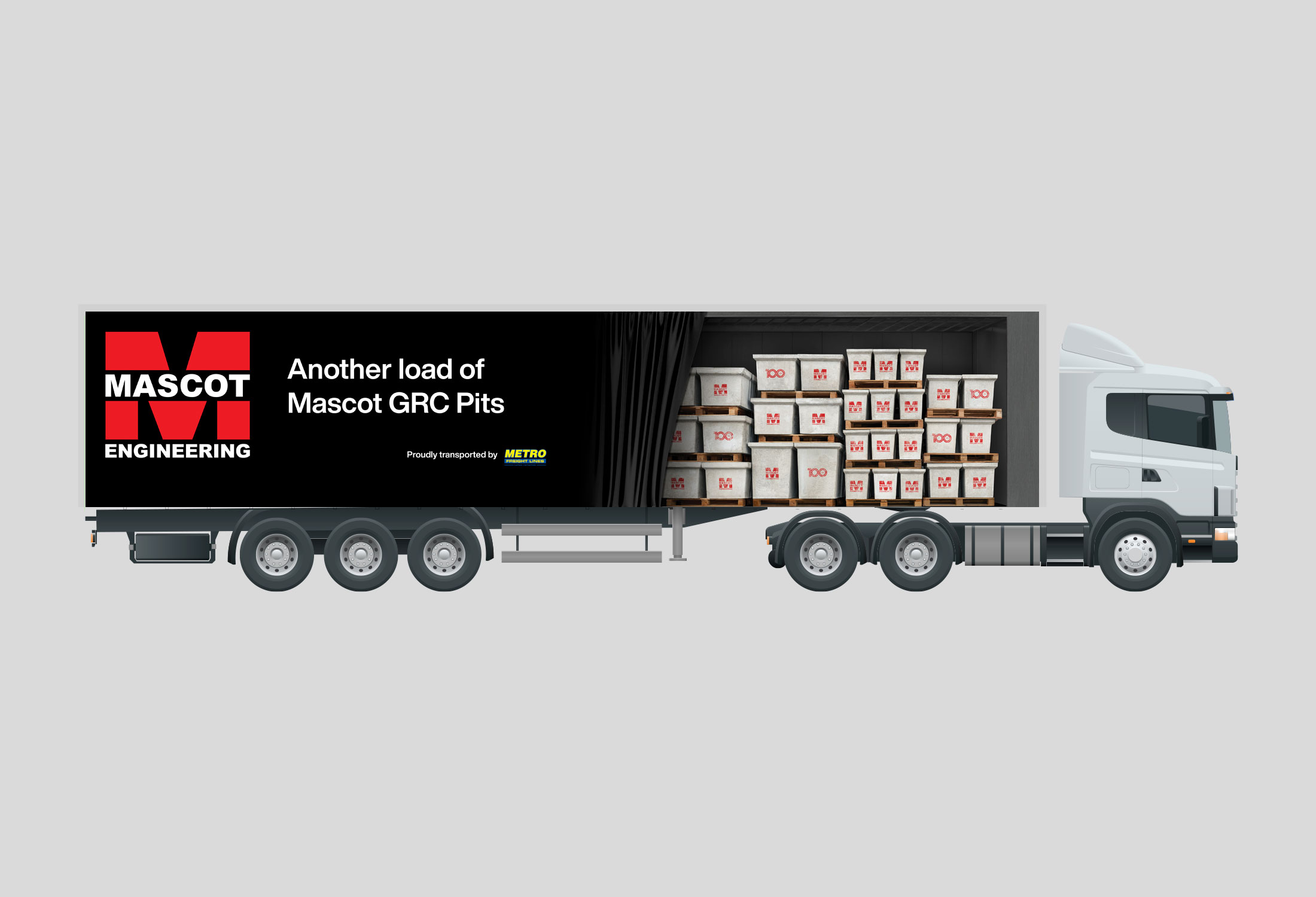 Mascot Engineering Truck