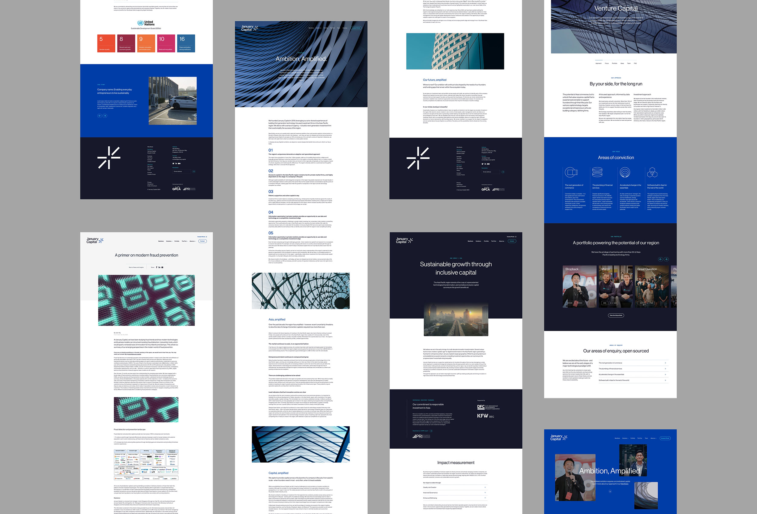 January Capital brand identity